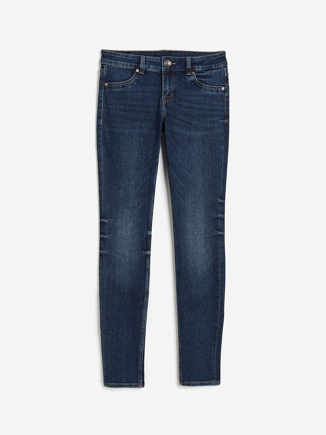 h&m women skinny low jeans