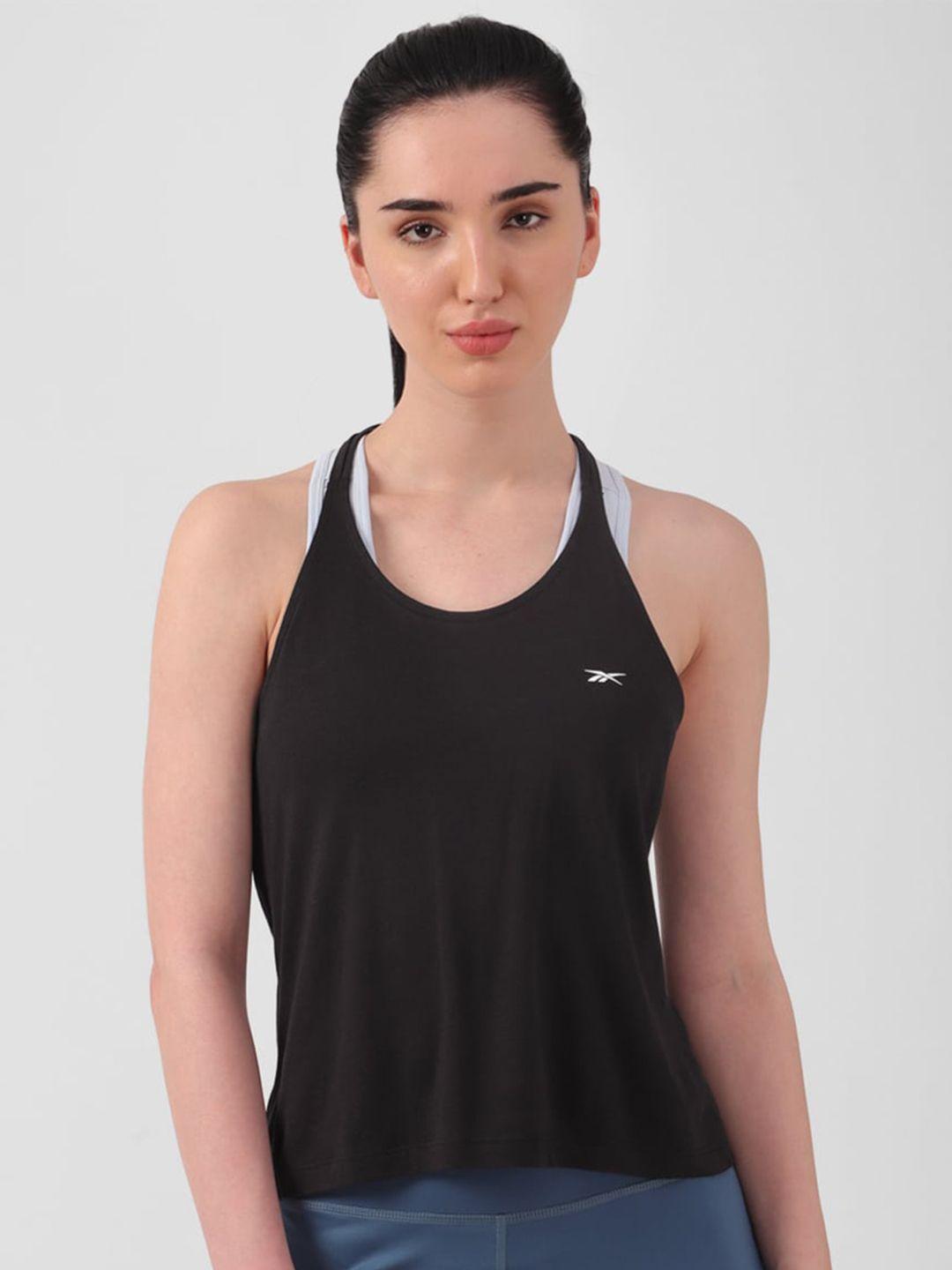 reebok training app yoga tank top