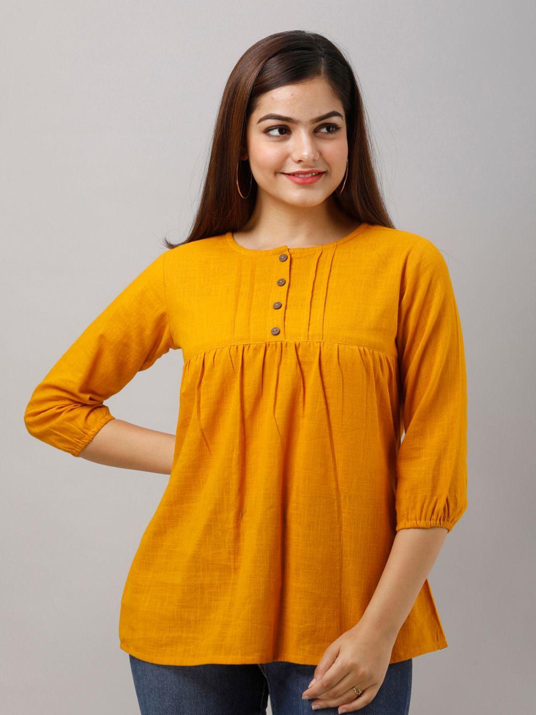 kalini round neck straight kurti