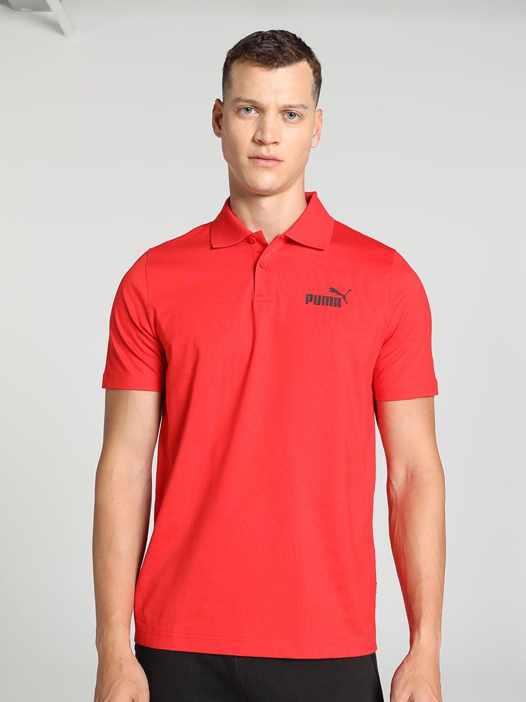 puma ess jersey polo t-shirt