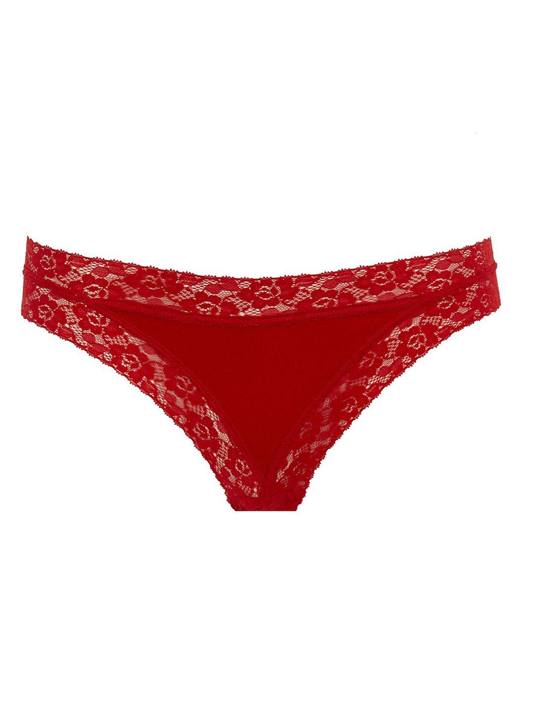 defacto self design lace basic briefs