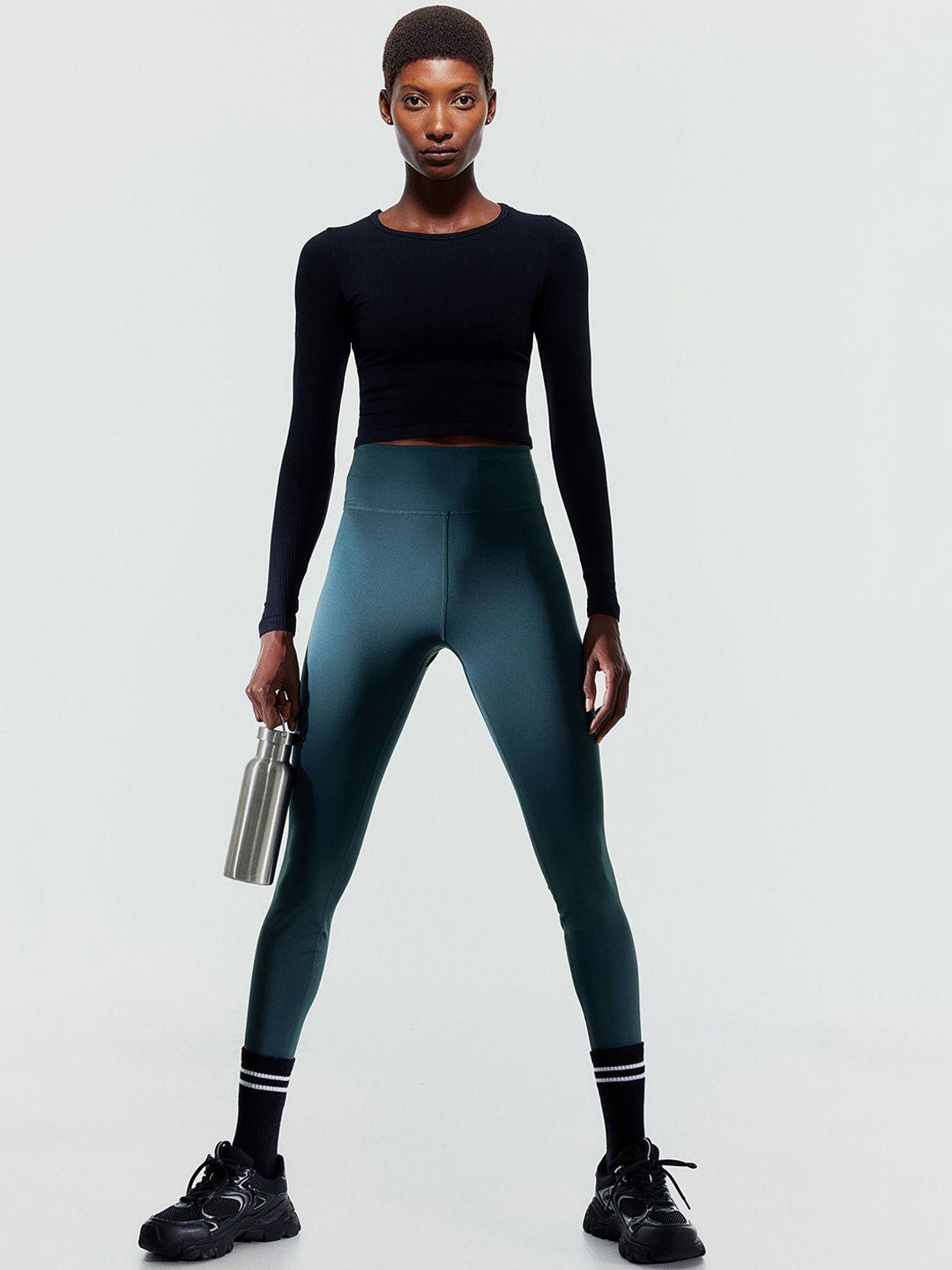 h&m women high waist sports tights