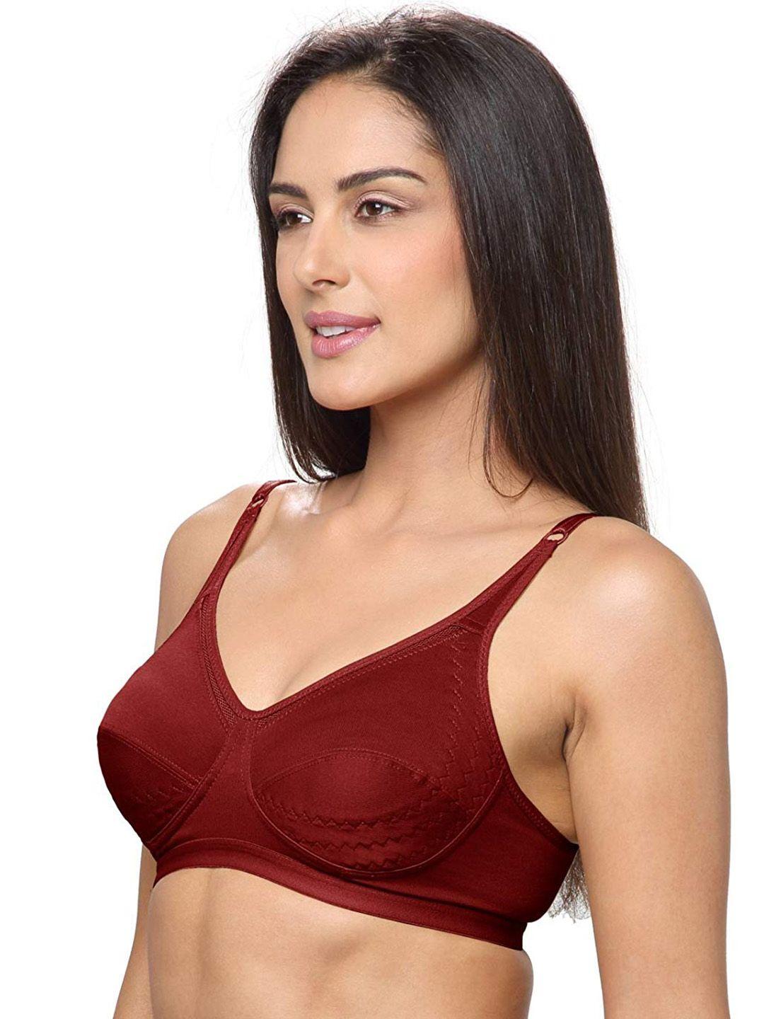 lovable cut & sew full coverage cotton everyday bra with all day comfort