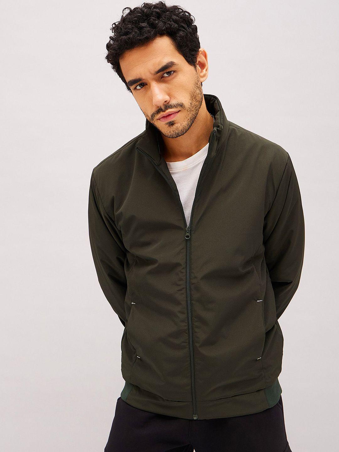 mascln sassafras mock collar bomber jacket