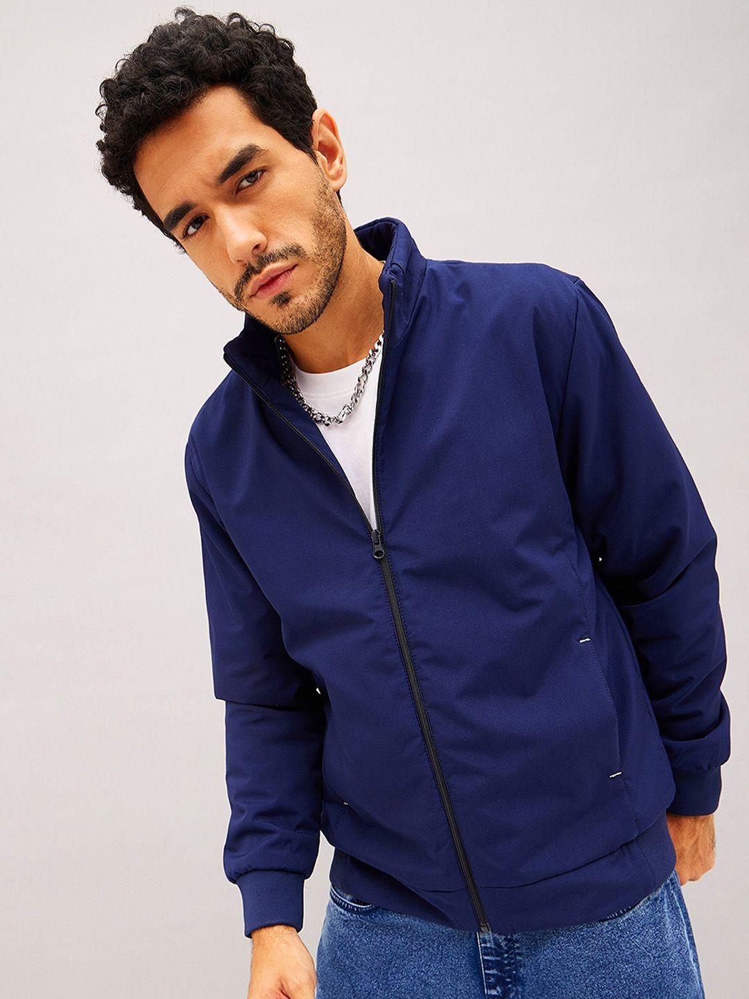 mascln sassafras mock collar bomber jacket