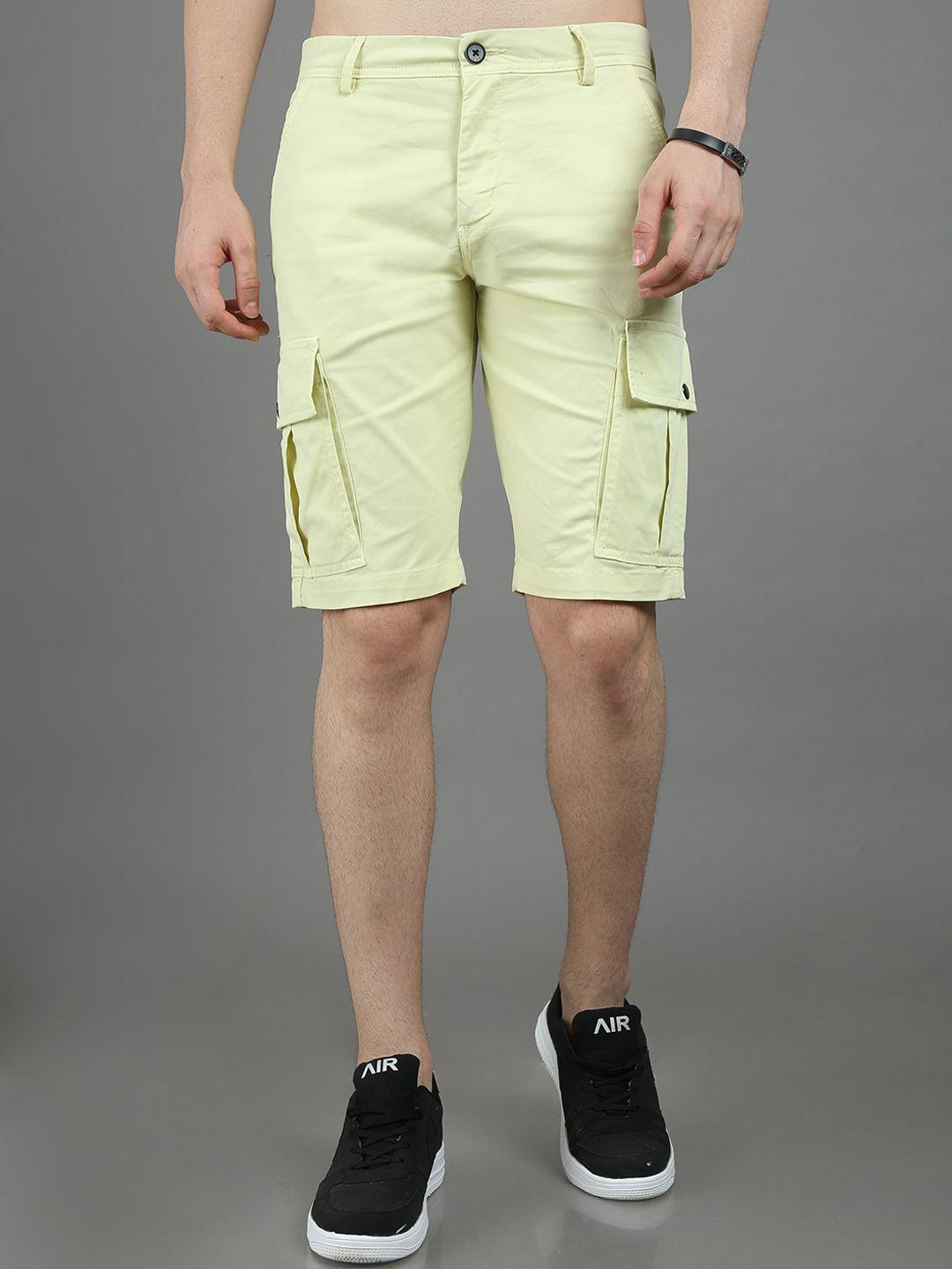 reslag men mid-rise cotton cargo shorts