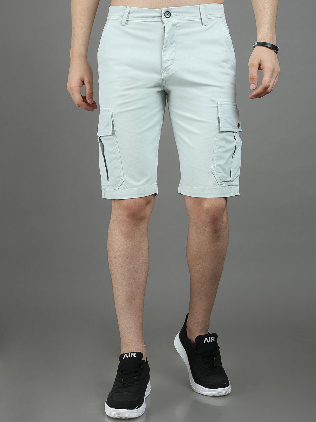 reslag men mid-rise cotton cargo shorts