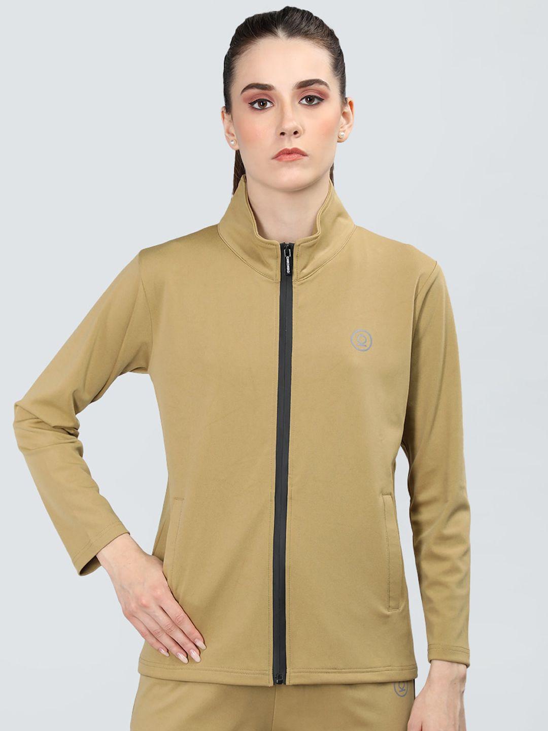 chkokko lightweight mock collar sporty jacket