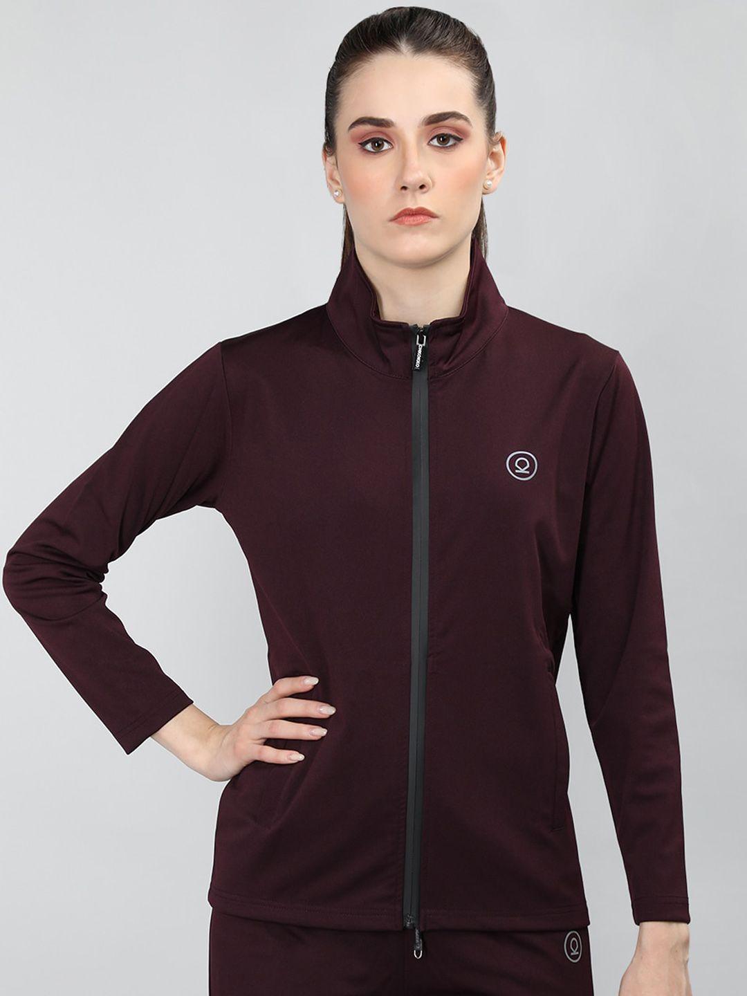 chkokko lightweight mock collar sporty jacket