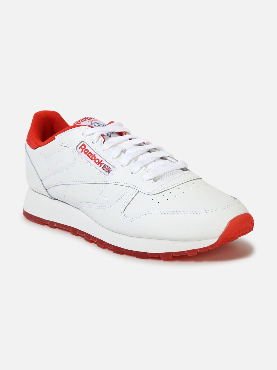 reebok mens classic leather running sports shoes