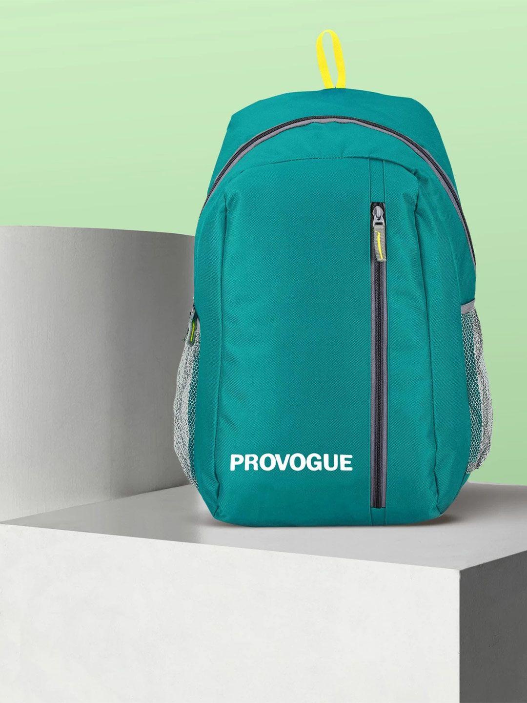 provogue unisex green & grey backpack