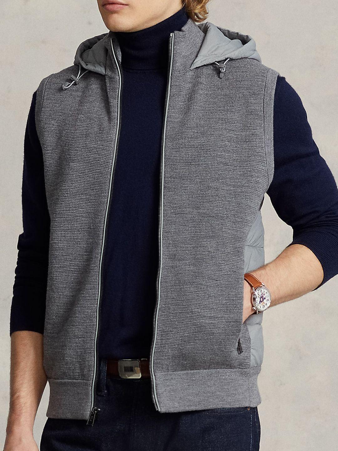 polo ralph lauren hooded sweater vest