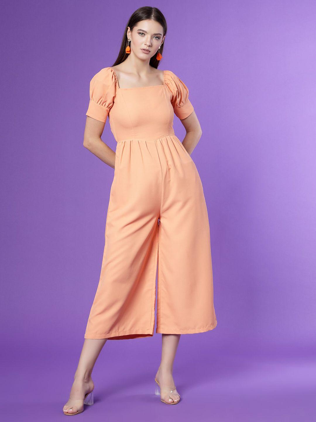 kook n keech peach-coloured maxi midi dress