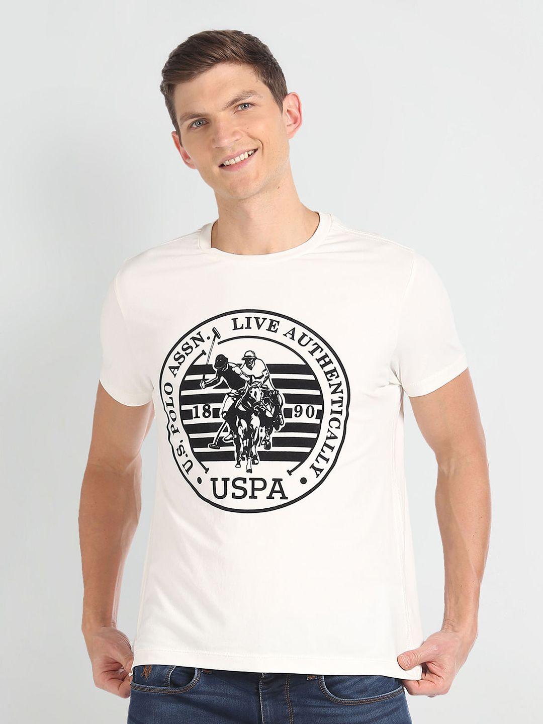 u.s. polo assn. denim co. graphic printed slim fit t-shirt