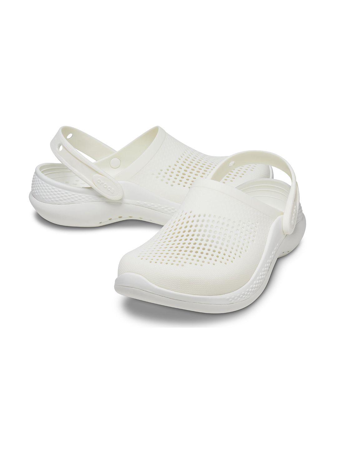 crocs unisex white croslite clogs