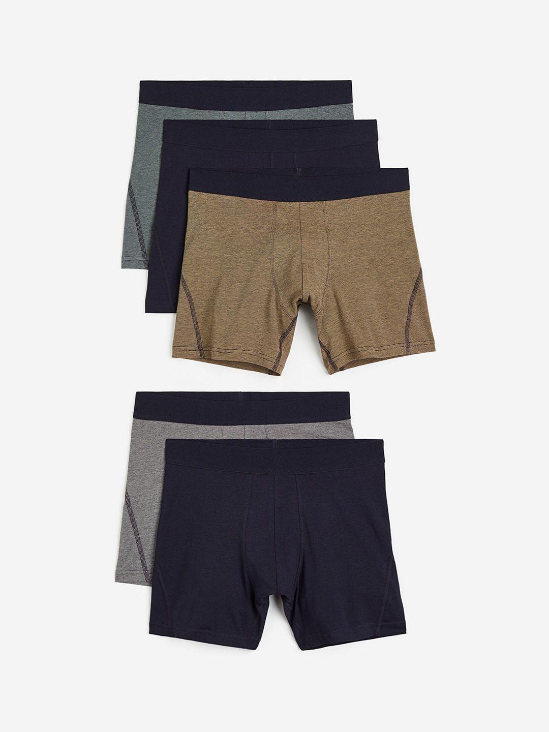 h&m 5-pack xtra life mid trunks