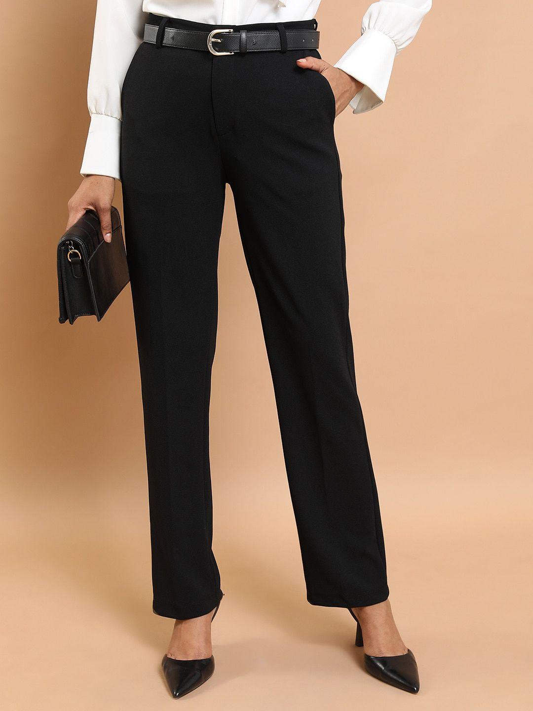 ketch women high-rise formal trousers