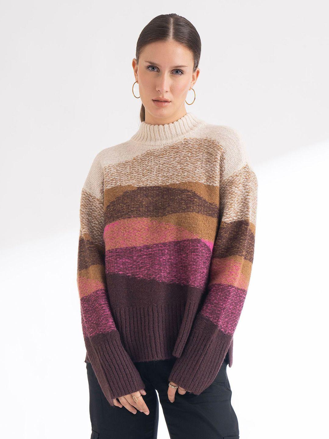 b.copenhagen colourblocked pullover