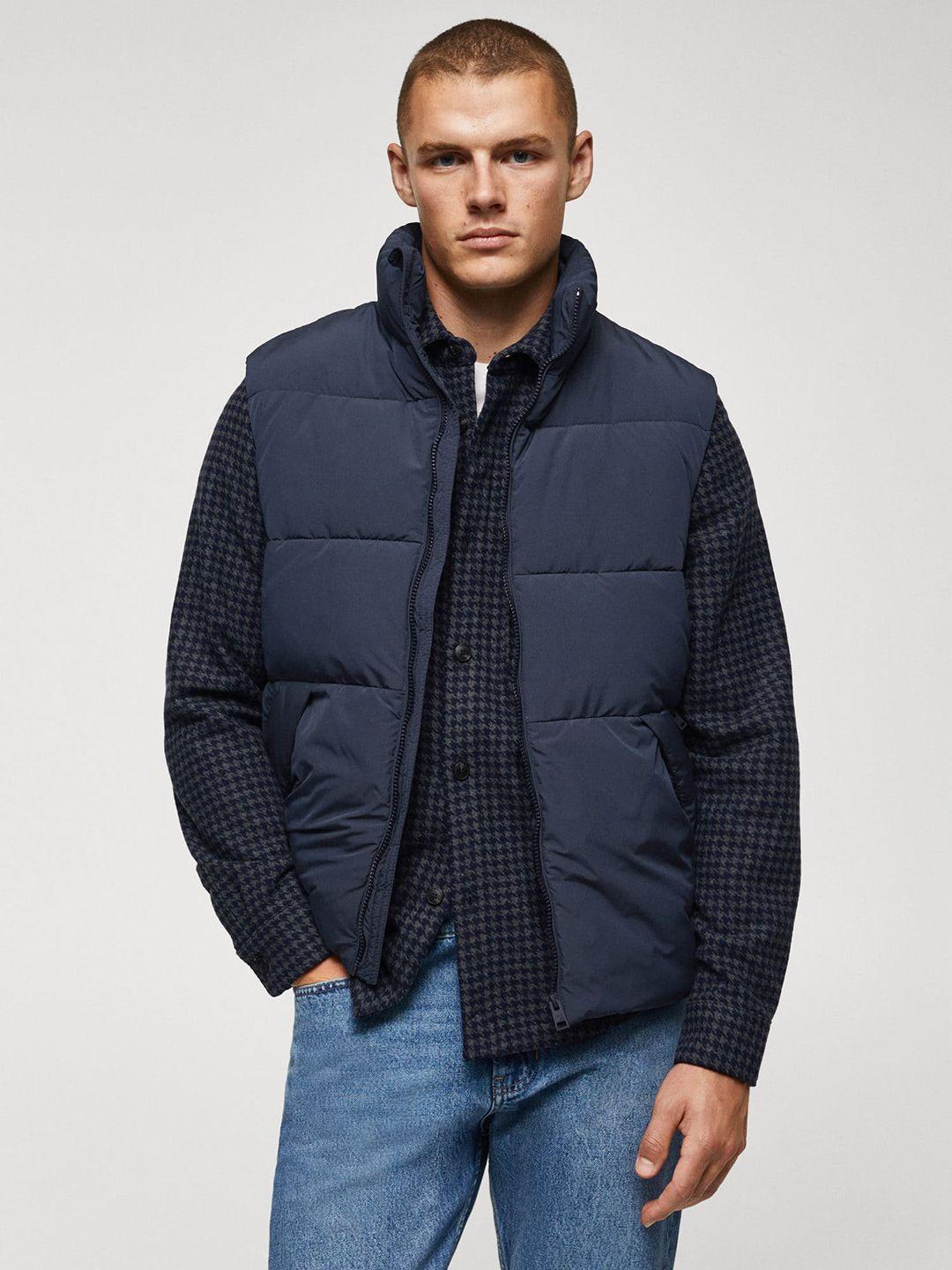 mango man water-repellent quilted gilet