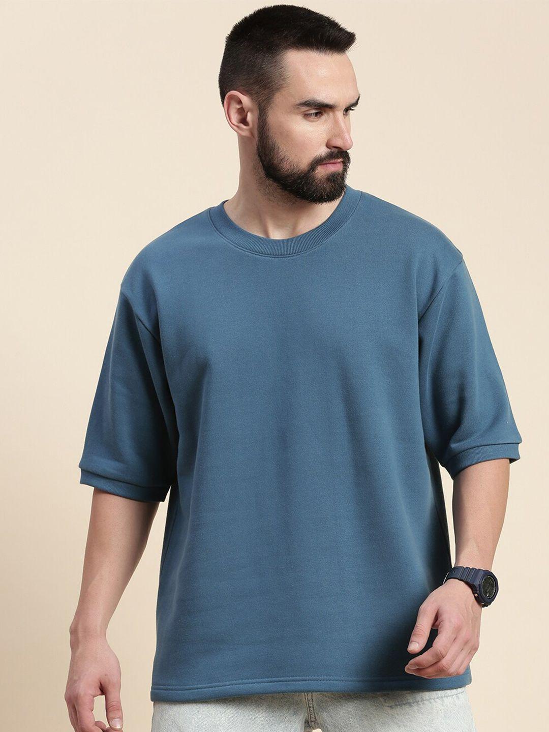 dillinger men teal sweatshirt