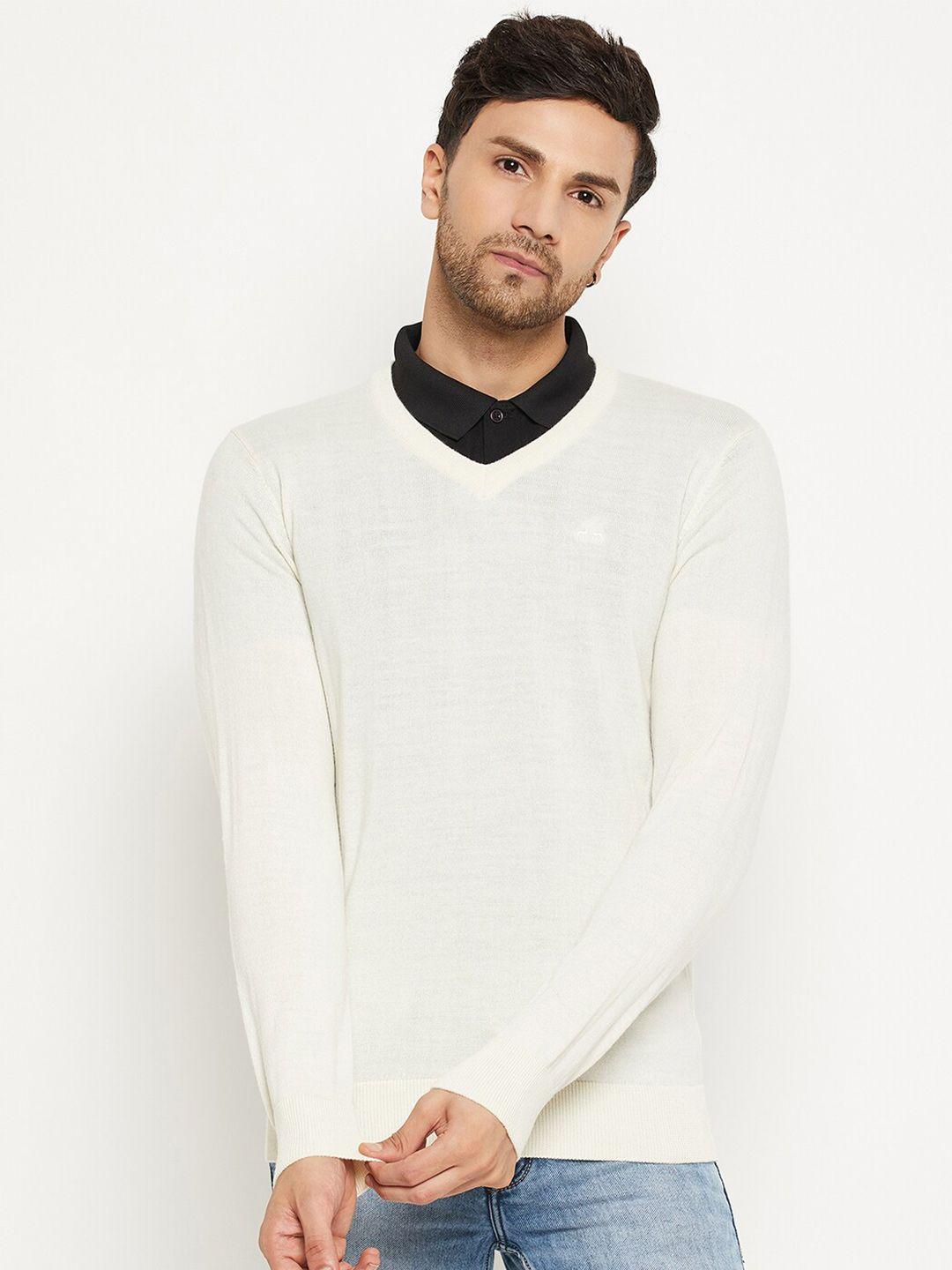 98 degree north v-neck woollen pullover