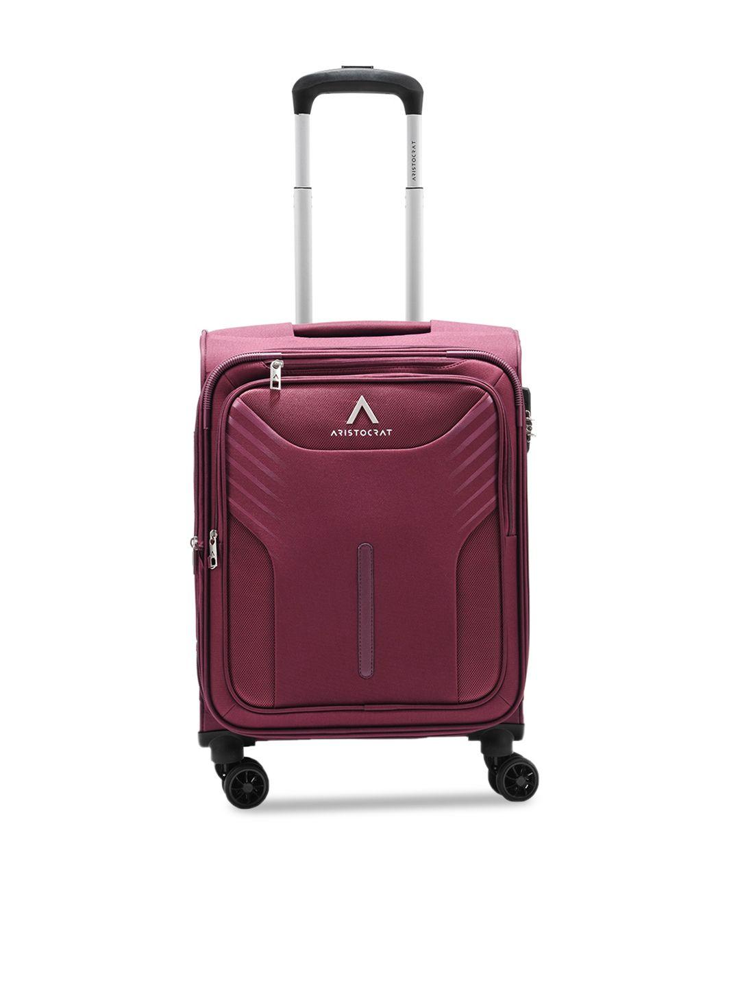 aristocrat soft-sided cabin trolley suitcase