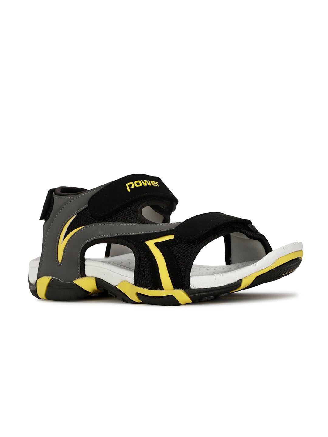 power men robertsports sandals with velcro closure