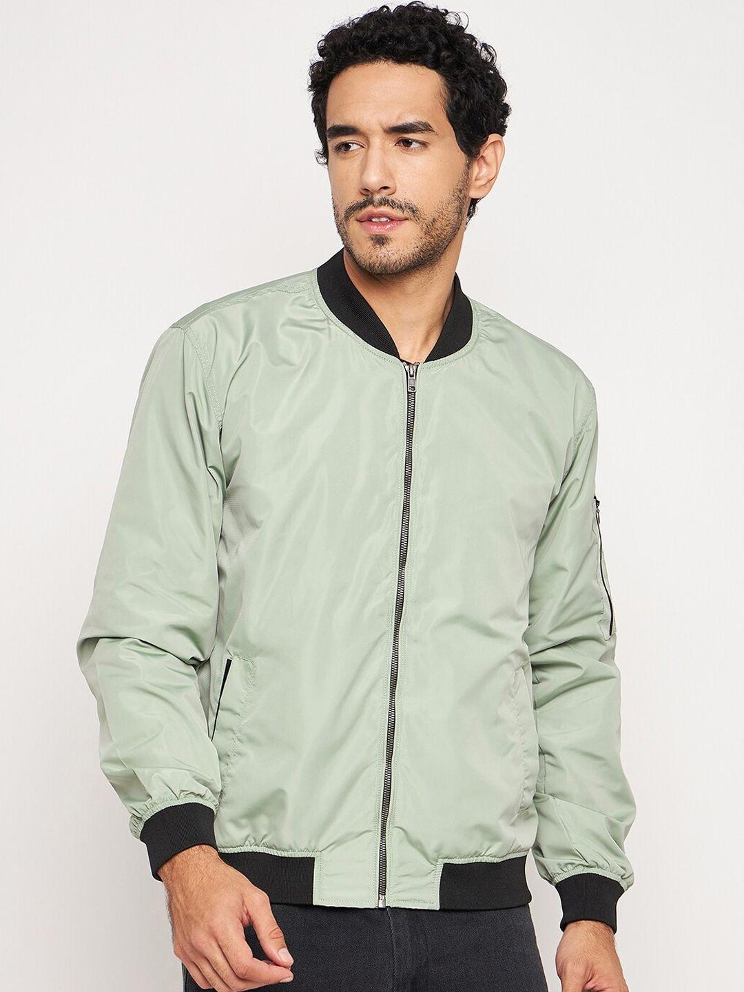 club york stand collar lightweight bomber jacket