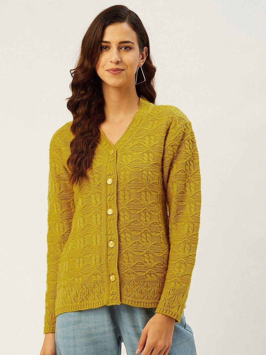 rivza women cable knit v-neck cardigan