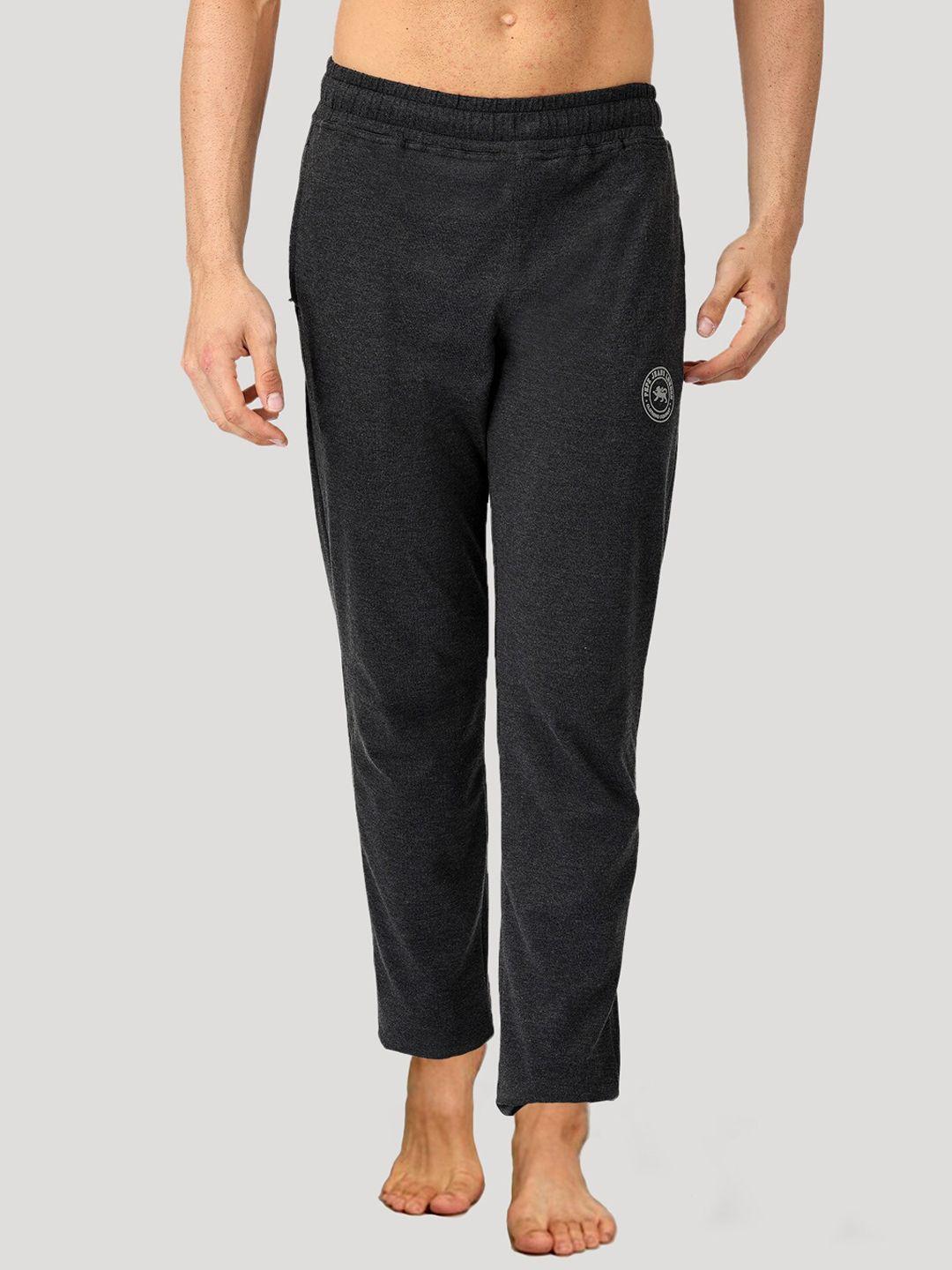 pepe jeans men mid rise cotton lounge pants