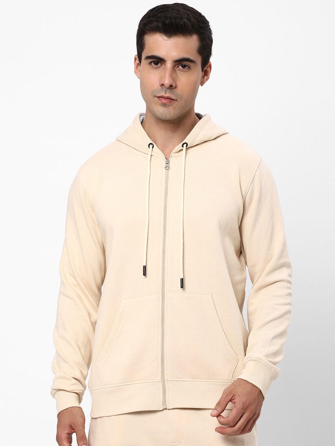 r&b hooded cotton bomber jacket