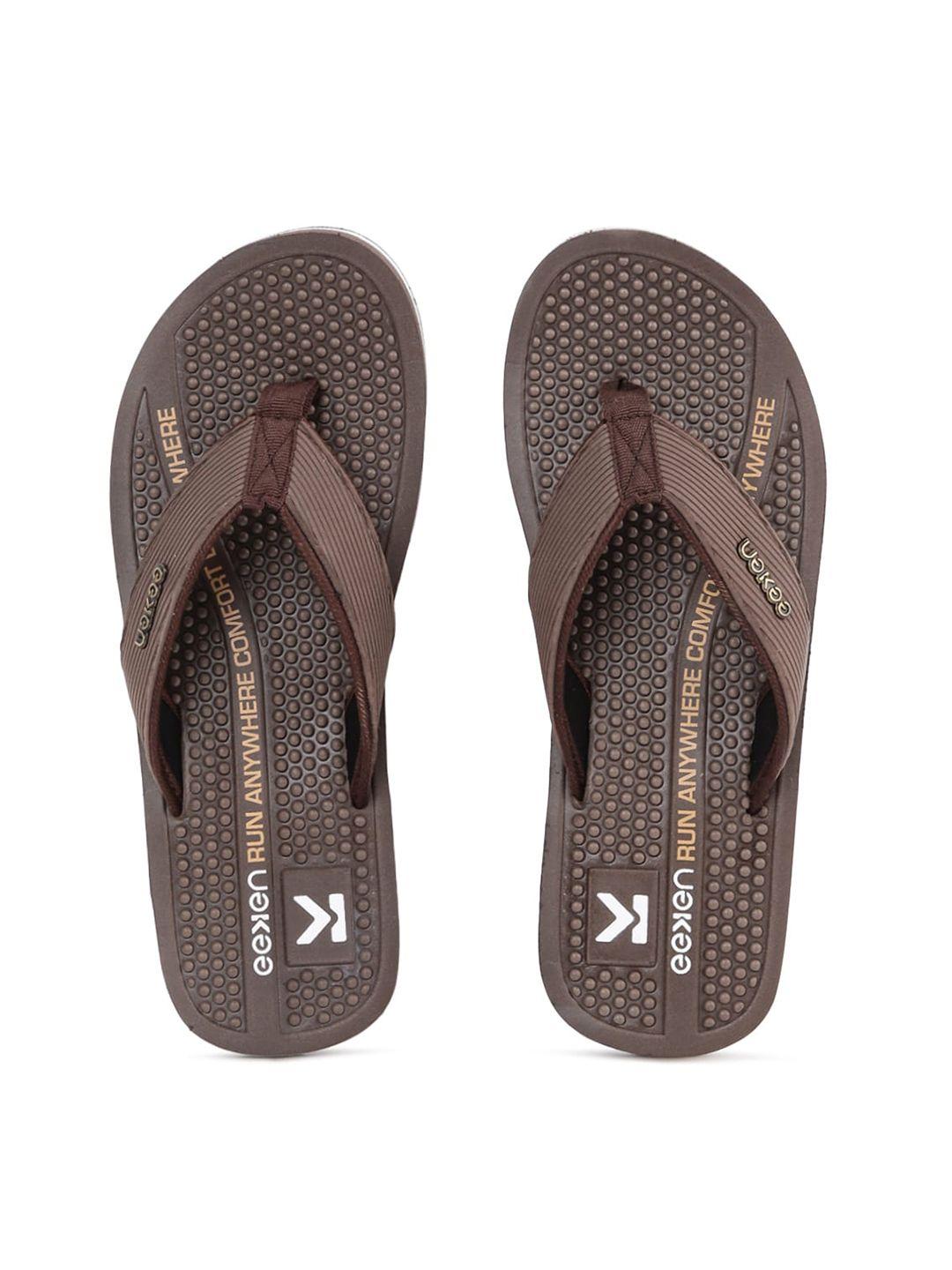 paragon men textured lightweight durable thong flip-flops