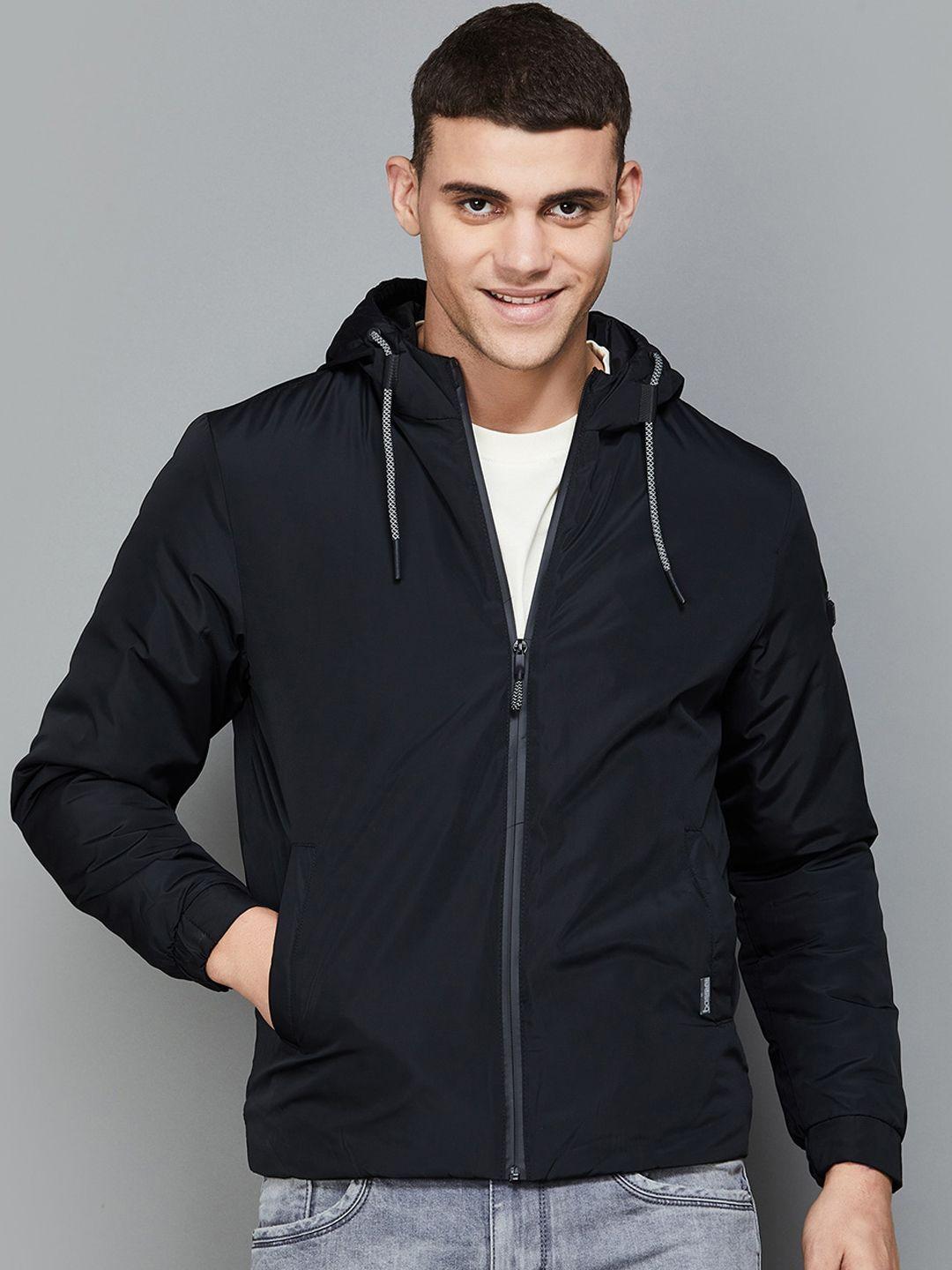 bossini hooded bomber jacket