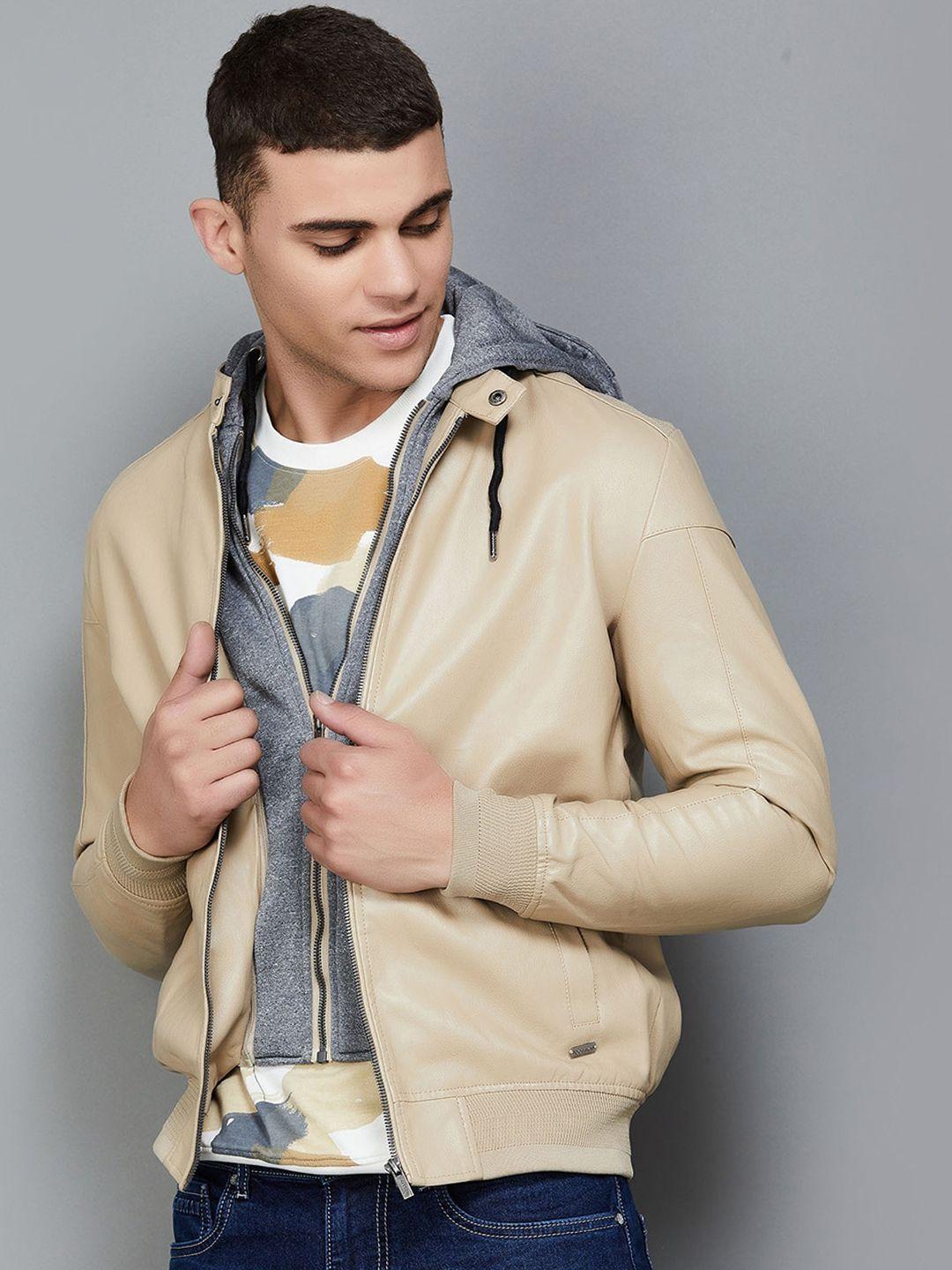 bossini hooded bomber jacket