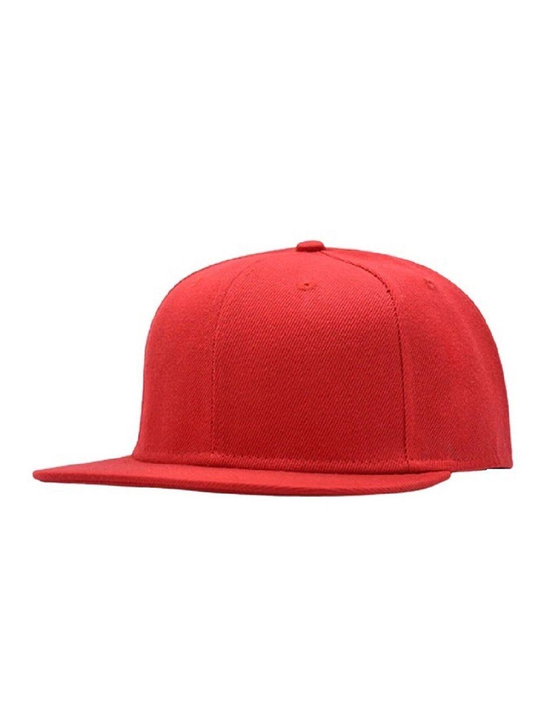 zacharias unisex red snapback cap