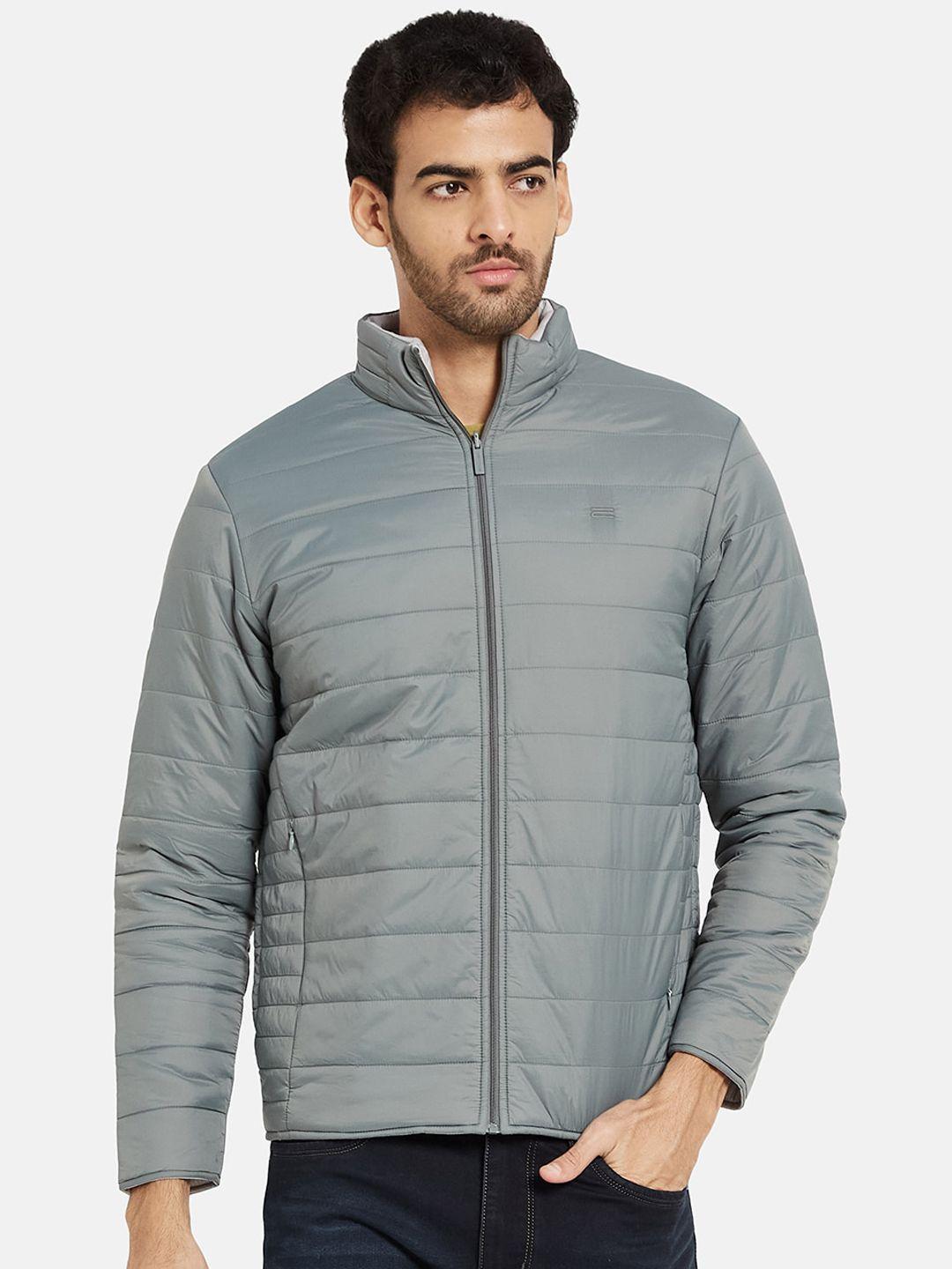 mettle mock collar padded jacket