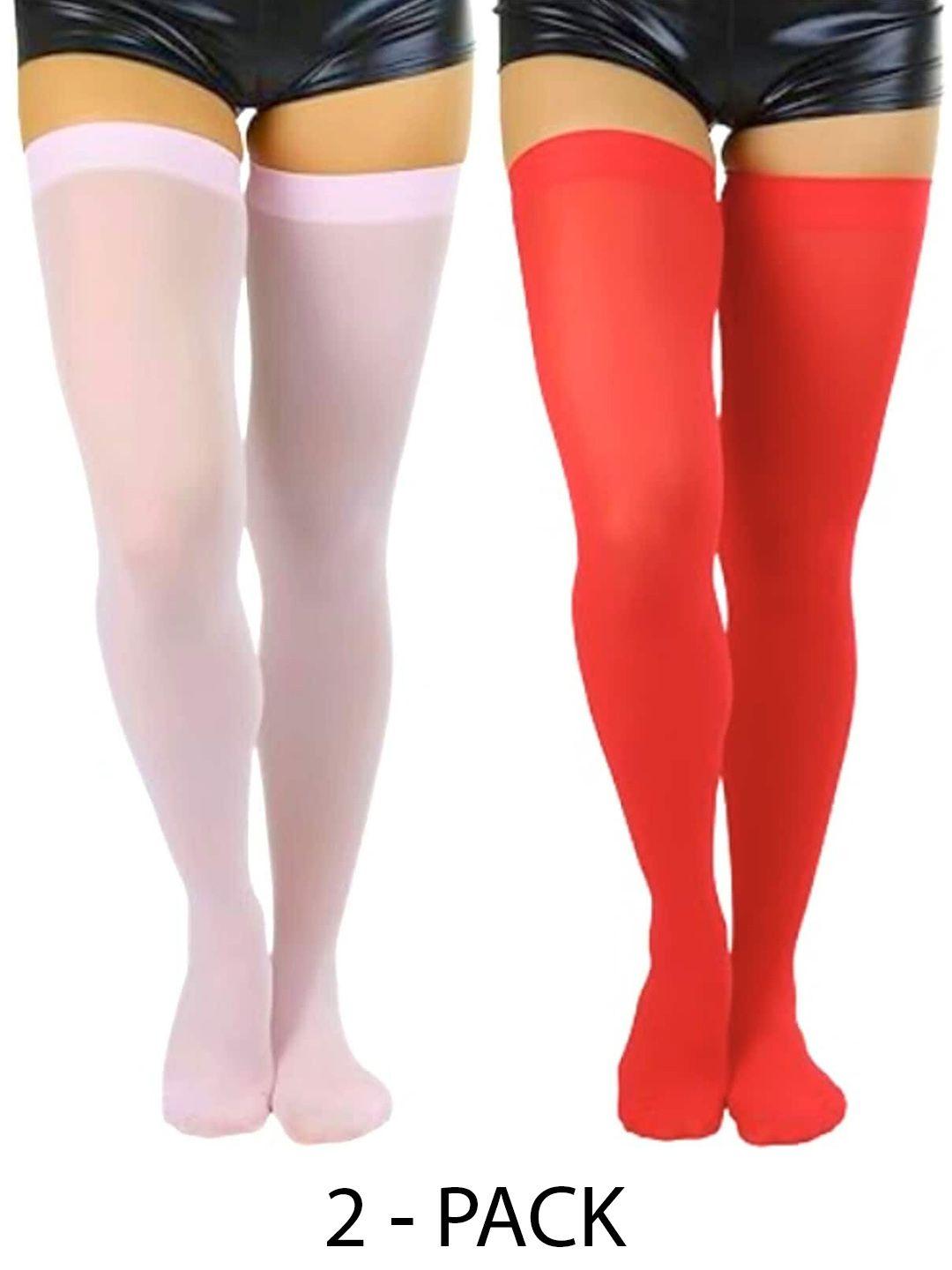 baesd women pack of 2 thigh high sheer stockings