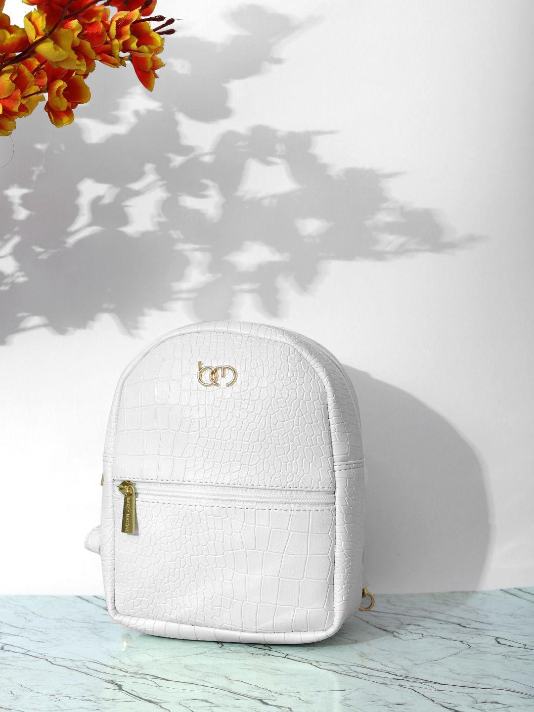 bagsy malone textured structured backpack bag