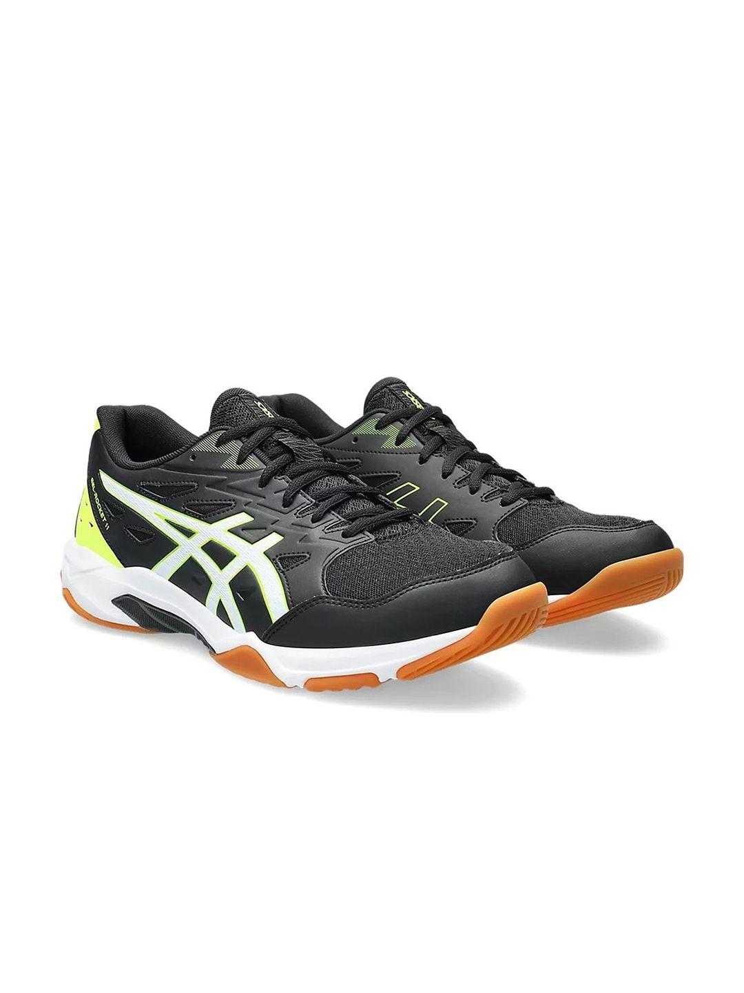 asics men gel-rocket 11 indoor court sports shoes