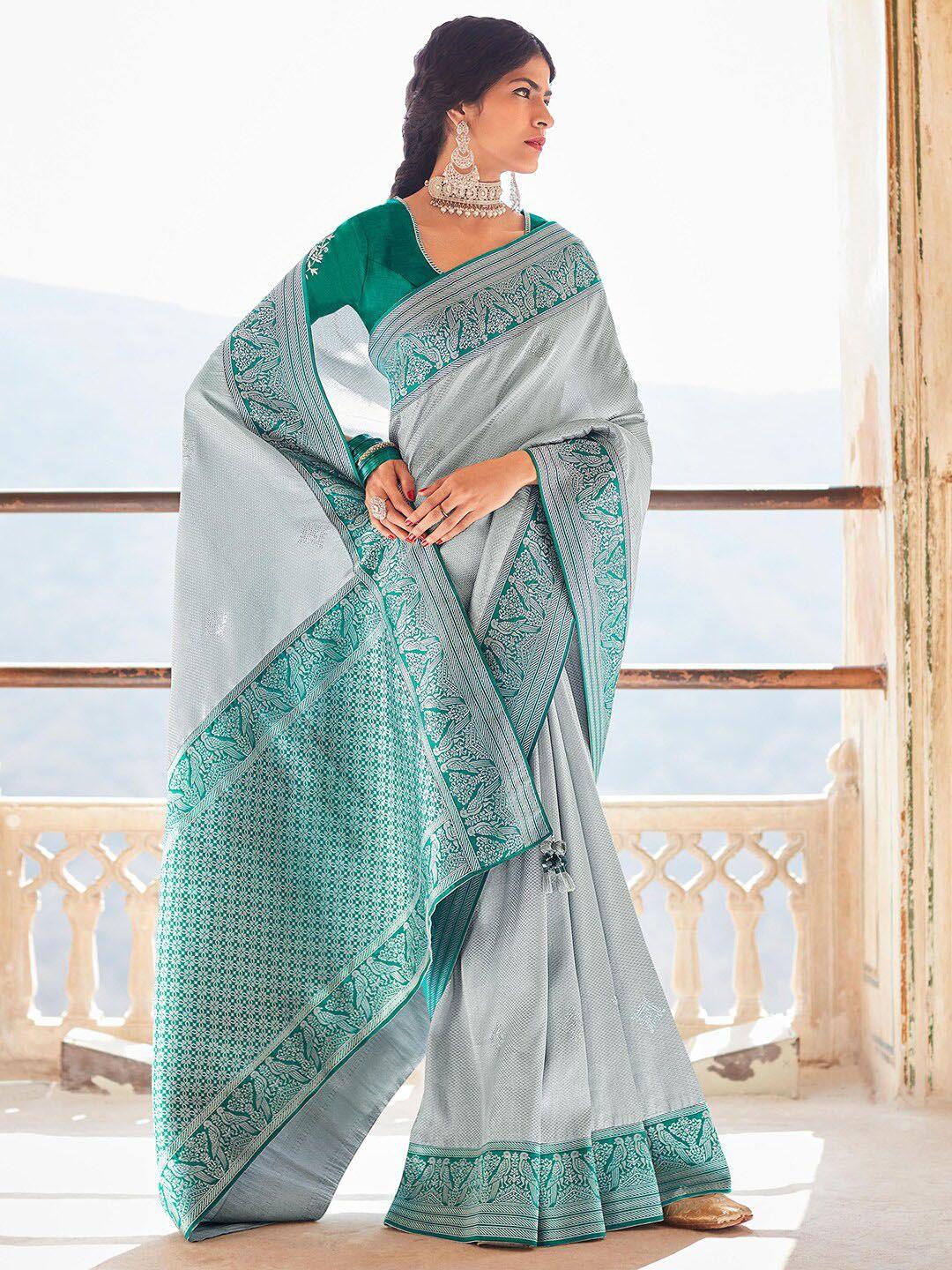 mitera woven design zardozi banarasi saree