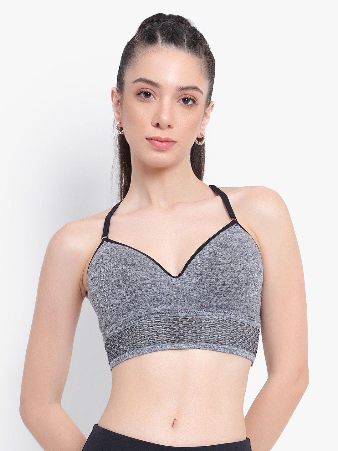 parkha heavily padded full coverage sports bra moisture wicking