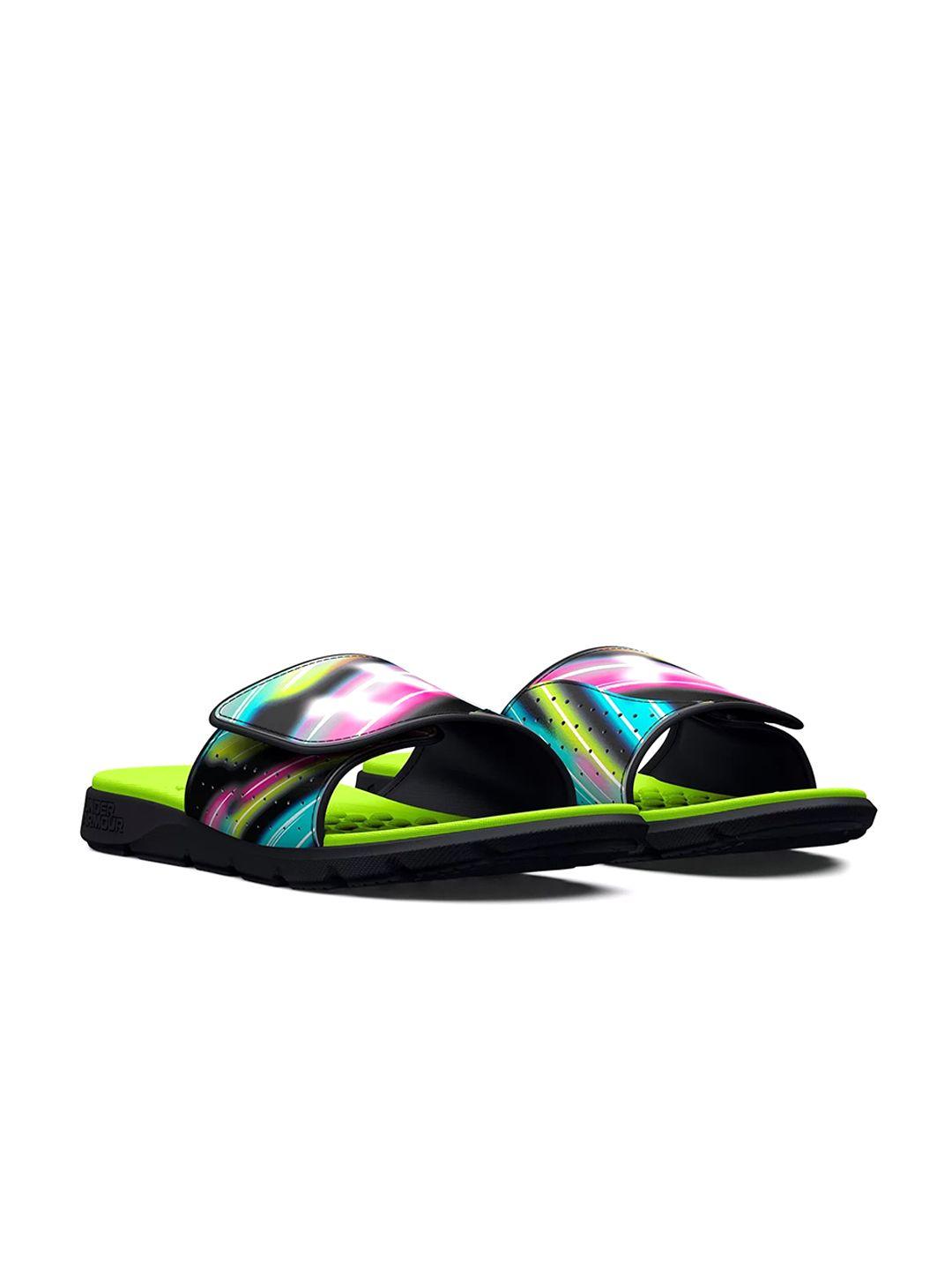 under armour men ignite 7 graphic printed strap slides