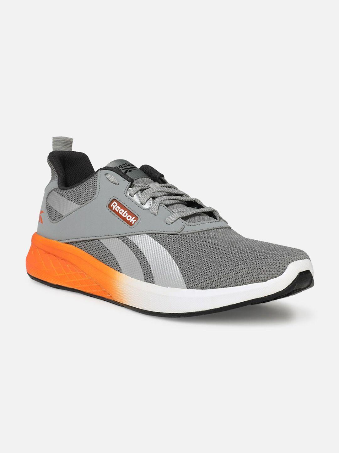 reebok men themis textured running shoes