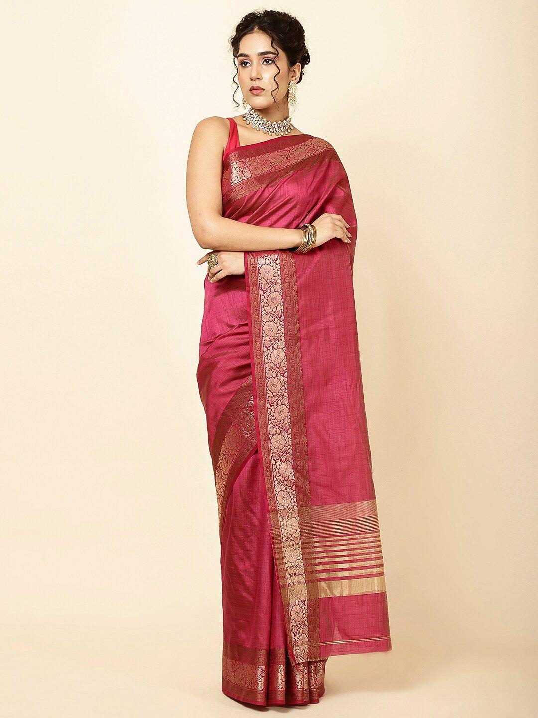 meena bazaar art silk sarees