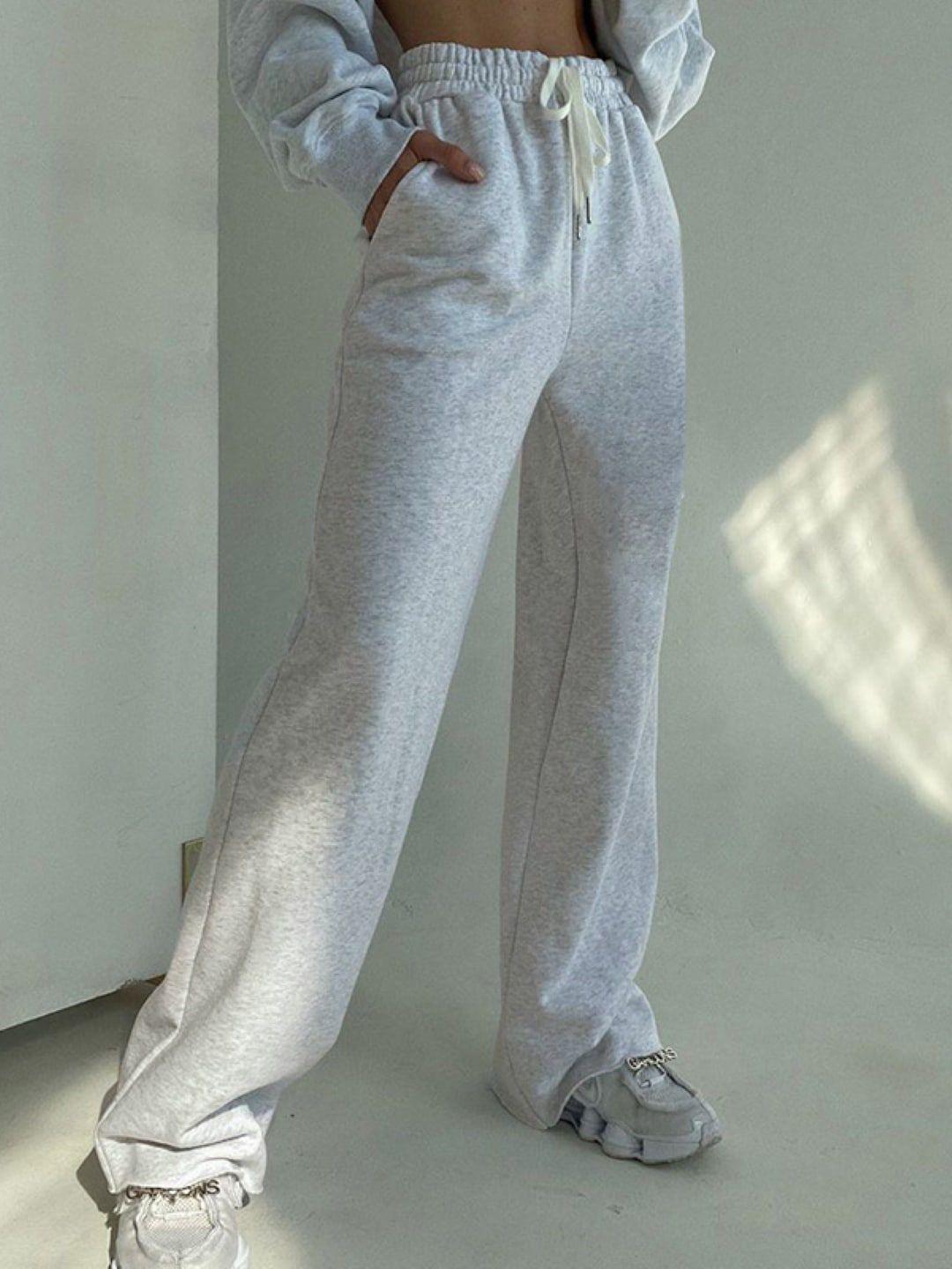 stylecast women grey original cotton trousers