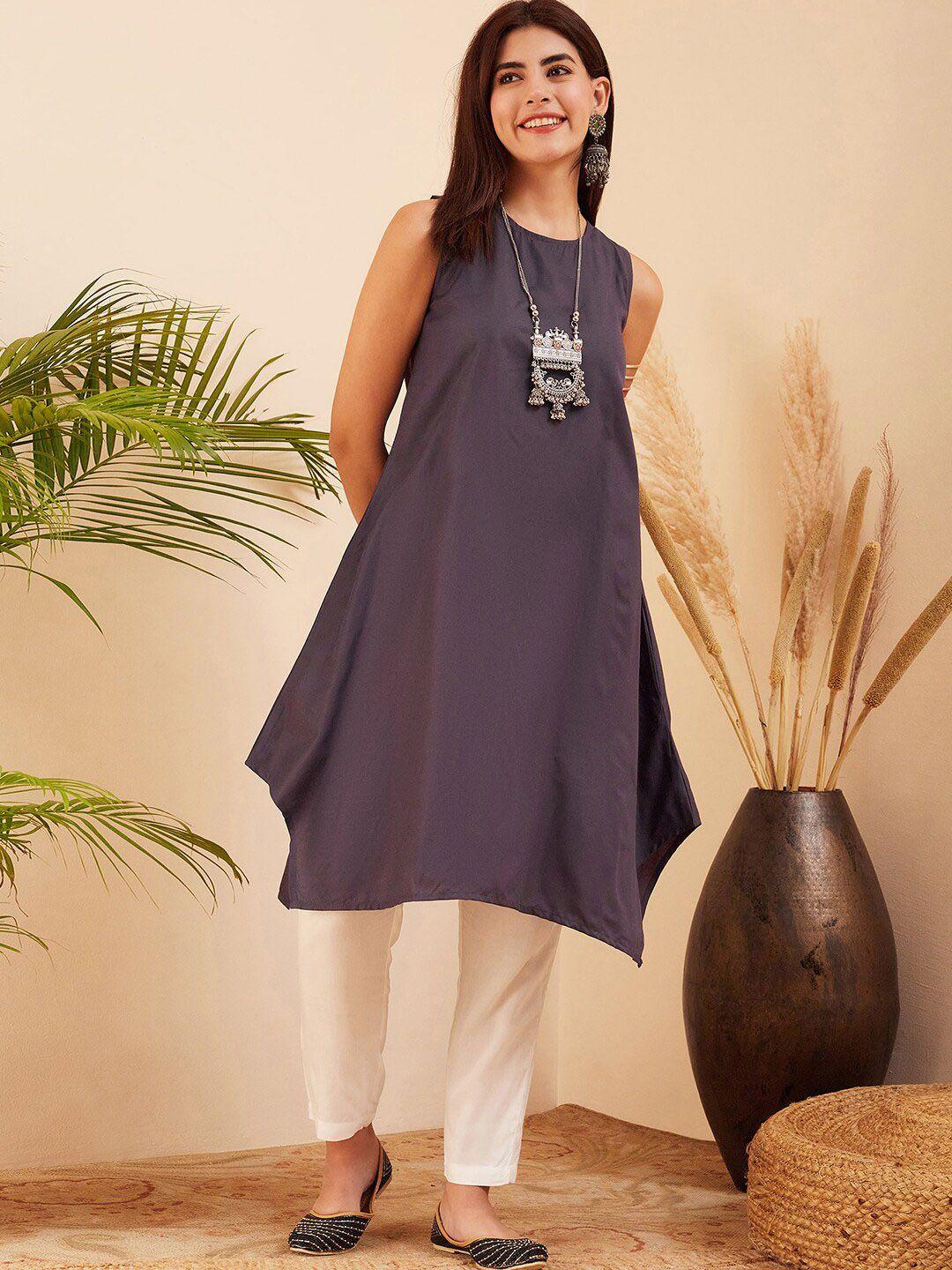 inweave asymmetric a-line kurta