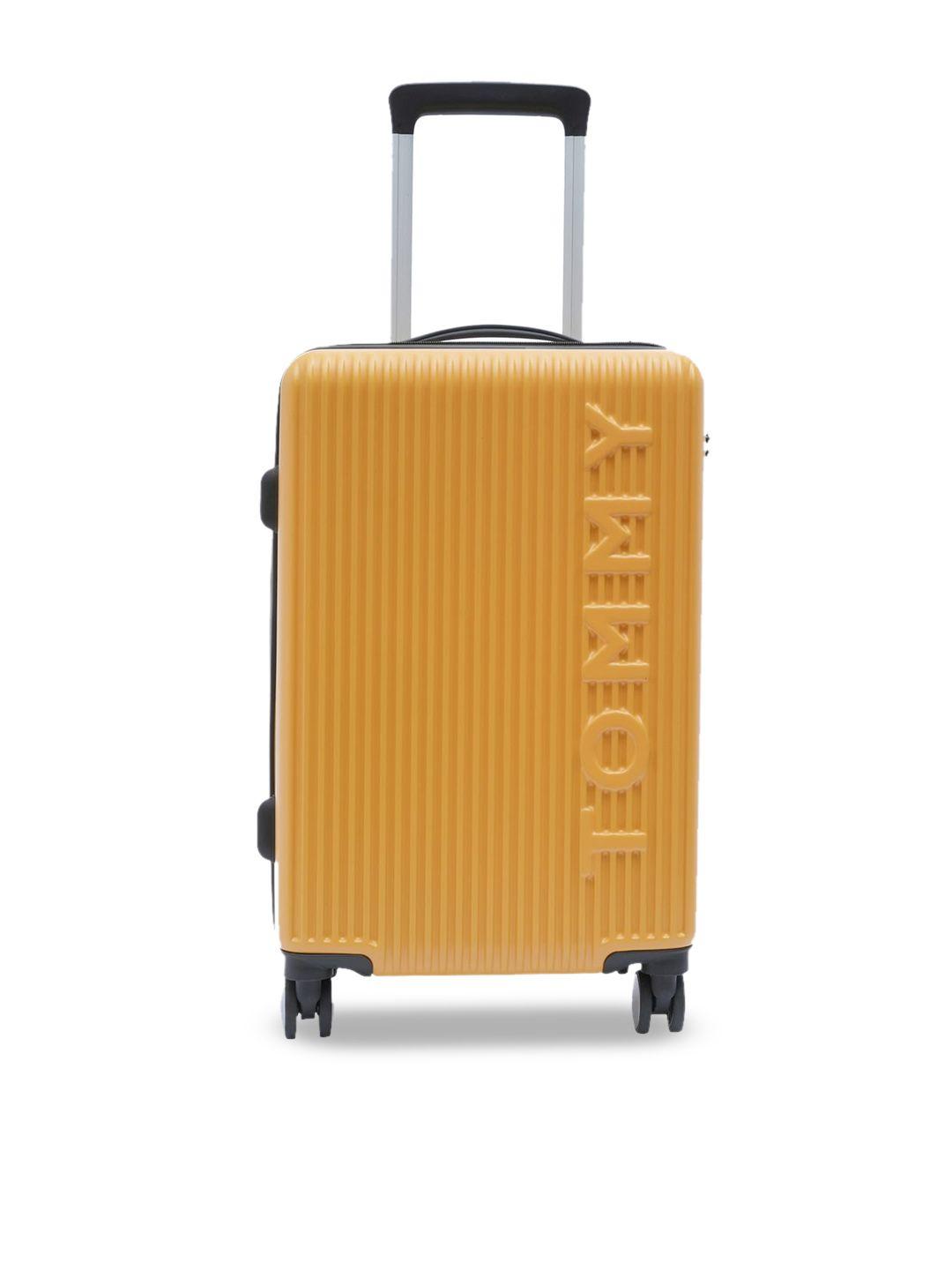 tommy hilfiger hard-sided trolley suitcases