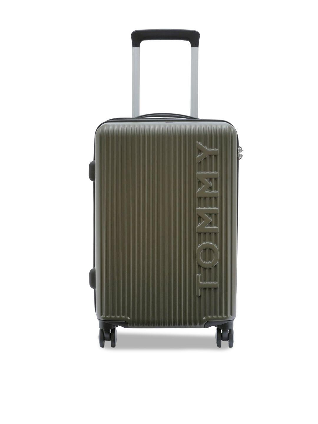 tommy hilfiger hard-sided trolley suitcases