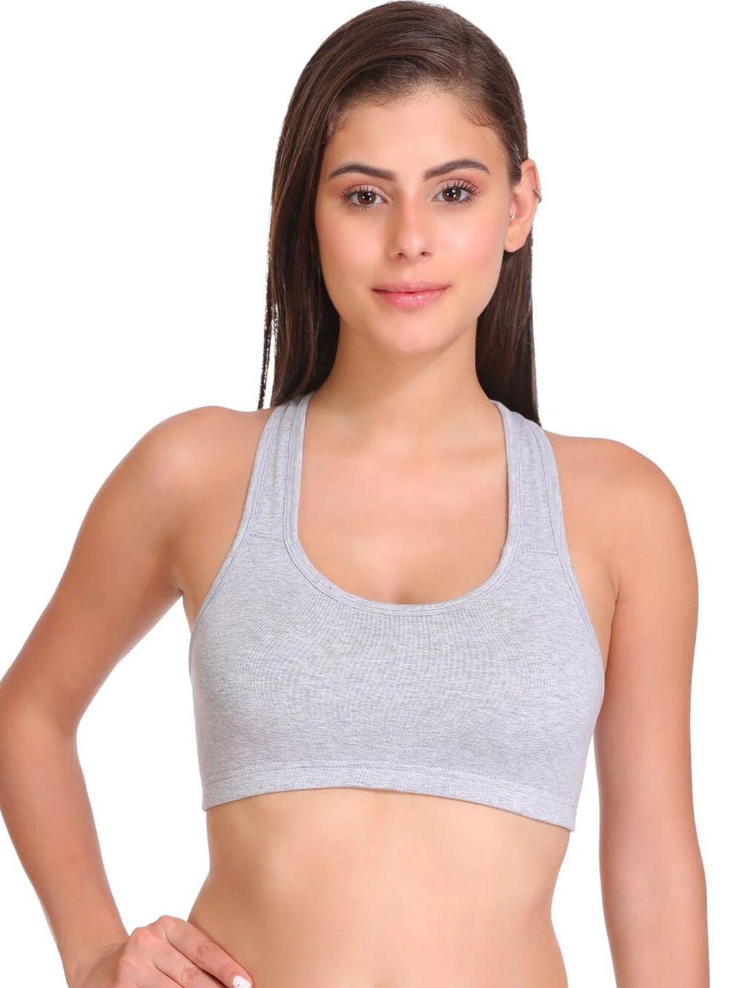 sona seamless full coverage cotton workout bra all day comfort