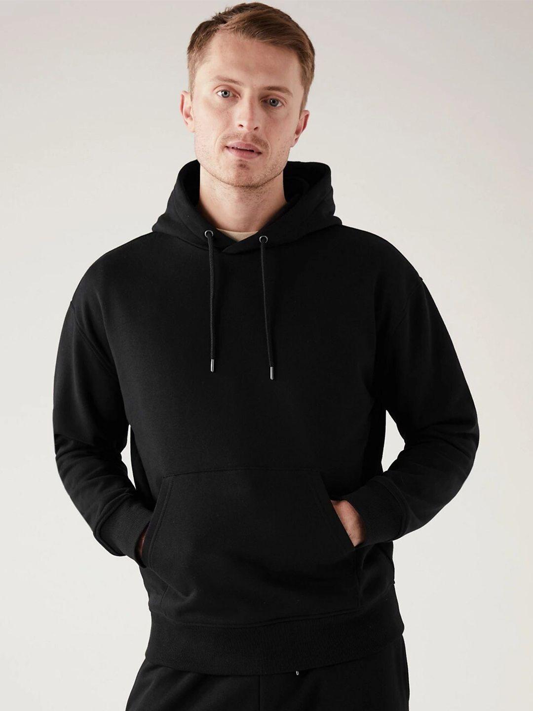 marks & spencer hooded cotton pullover sweatshirt